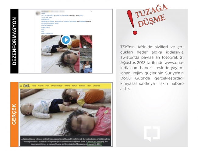 YPG/PKK'nın 'Afrin' yalanları tek tek deşifre edildi